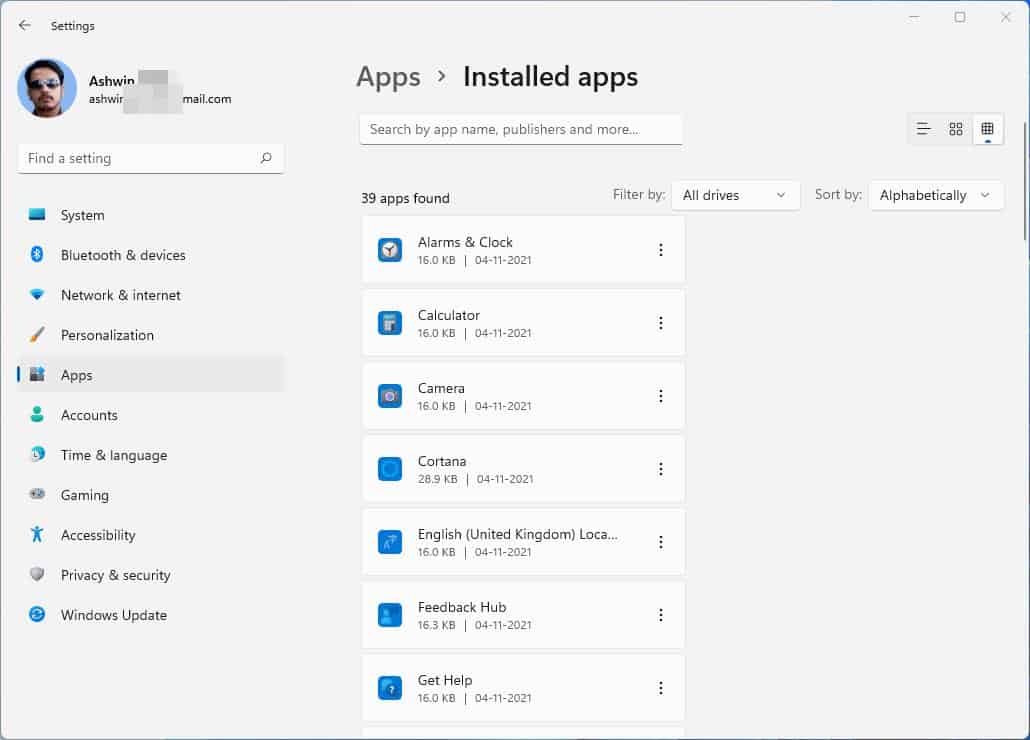 windows-11-installed-apps-small-grid-view